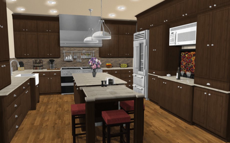 upload your kitchen photo and design